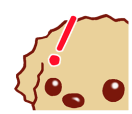 Toy poodle / apricot sticker #8966331