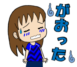 Yamagata valve Girl sticker #8966395