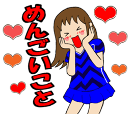 Yamagata valve Girl sticker #8966408