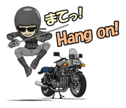 Katana man rider sticker #8966460