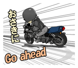 Katana man rider sticker #8966476