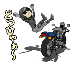 Katana man rider sticker #8966488
