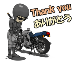 Katana man rider sticker #8966492