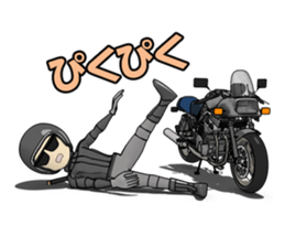 Katana man rider sticker #8966494