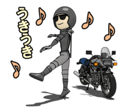 Katana man rider sticker #8966495