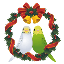 Love Birds Winter Version sticker #8966628