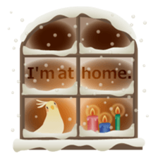 Love Birds Winter Version sticker #8966645