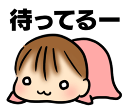 Baby diary with illustrations 2 sticker #8967423