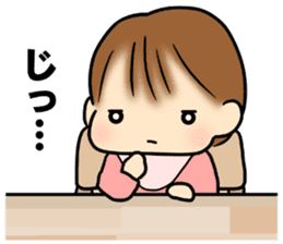 Baby diary with illustrations 2 sticker #8967440