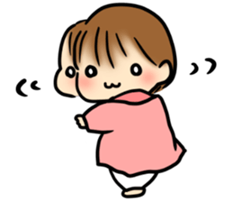 Baby diary with illustrations 2 sticker #8967446