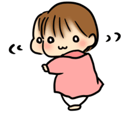 Baby diary with illustrations 2 sticker #8967446