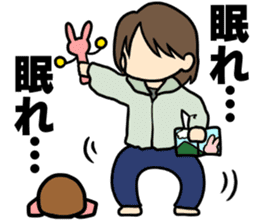 Baby diary with illustrations 2 sticker #8967452