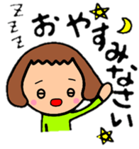 BalloonBob girl!!The hair style series. sticker #8967747