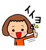 BalloonBob girl!!The hair style series. sticker #8967749