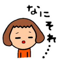 BalloonBob girl!!The hair style series. sticker #8967761