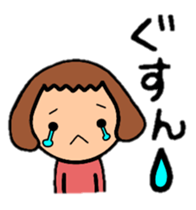 BalloonBob girl!!The hair style series. sticker #8967765