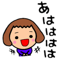 BalloonBob girl!!The hair style series. sticker #8967766