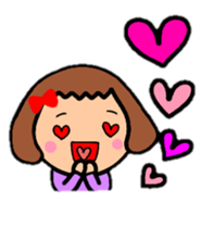 BalloonBob girl!!The hair style series. sticker #8967772