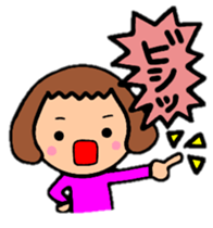 BalloonBob girl!!The hair style series. sticker #8967773