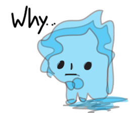 Water Superhero sticker #8968584