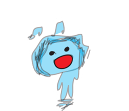 Water Superhero sticker #8968610