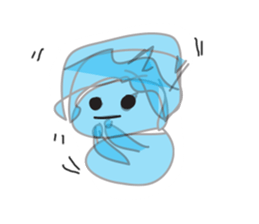 Water Superhero sticker #8968615