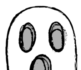 Because I'm a ghost. sticker #8968884