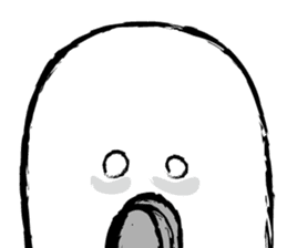 Because I'm a ghost. sticker #8968895