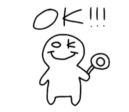 w human sticker #8968933