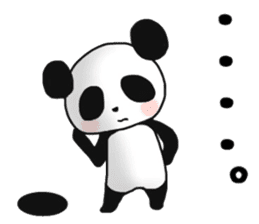The panda. sticker #8968977