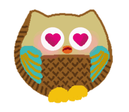 Cute Owlly sticker #8969193