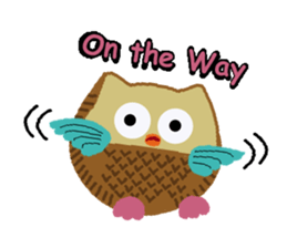 Cute Owlly sticker #8969202