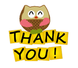 Cute Owlly sticker #8969208