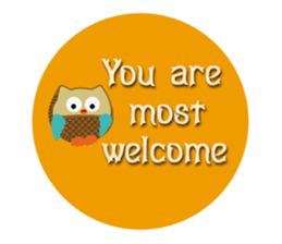 Cute Owlly sticker #8969210