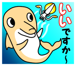 Friend of the SEA  Dolphin and Whale 3 sticker #8969219