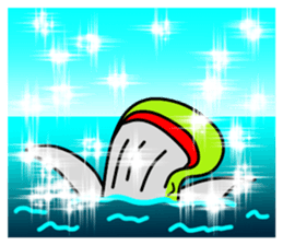 Friend of the SEA  Dolphin and Whale 3 sticker #8969294