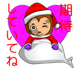 The Ganbare, monkey sticker #8969577