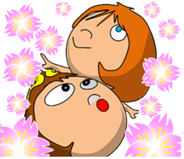 The Ganbare, monkey sticker #8969612