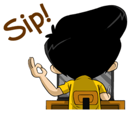 Jon a Freelancer sticker #8969658