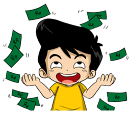 Jon a Freelancer sticker #8969686