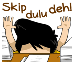 Jon a Freelancer sticker #8969691