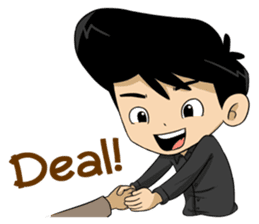 Jon a Freelancer sticker #8969692