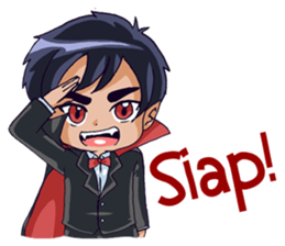 Darko The Cute Dracula sticker #8969697