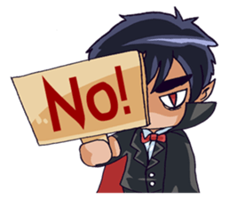 Darko The Cute Dracula sticker #8969698