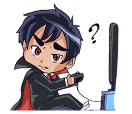 Darko The Cute Dracula sticker #8969699