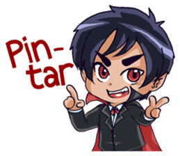 Darko The Cute Dracula sticker #8969700