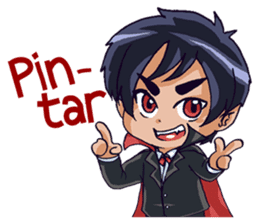 Darko The Cute Dracula sticker #8969700