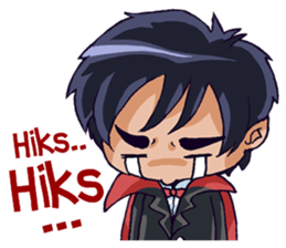 Darko The Cute Dracula sticker #8969701