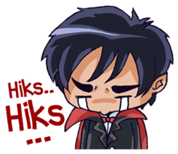 Darko The Cute Dracula sticker #8969701