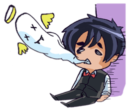 Darko The Cute Dracula sticker #8969702